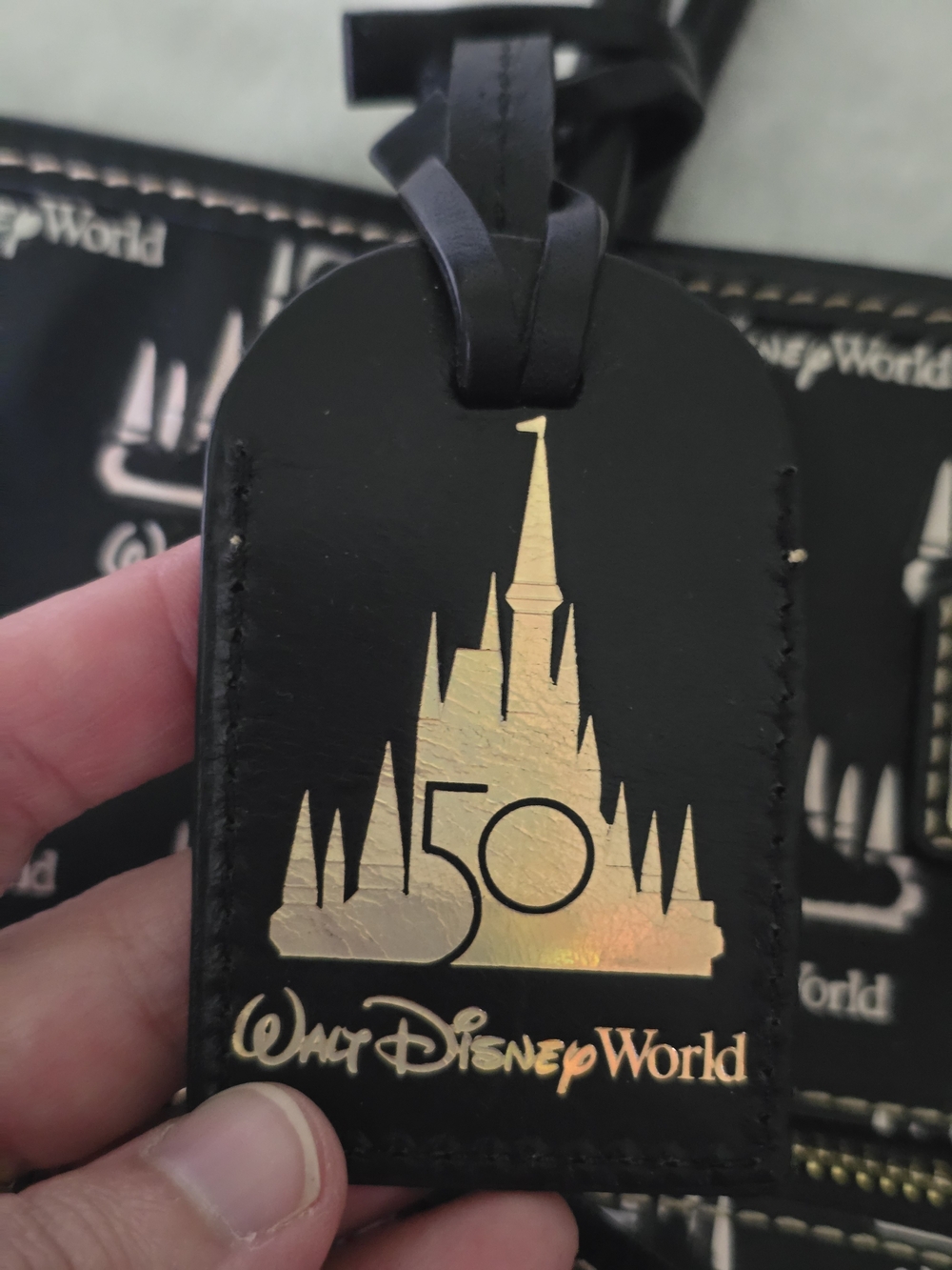 Dooney&Bourke Walt Disney World 50th Anniversary Castle Tote Bag -Read Listing- - Picture 10 of 15